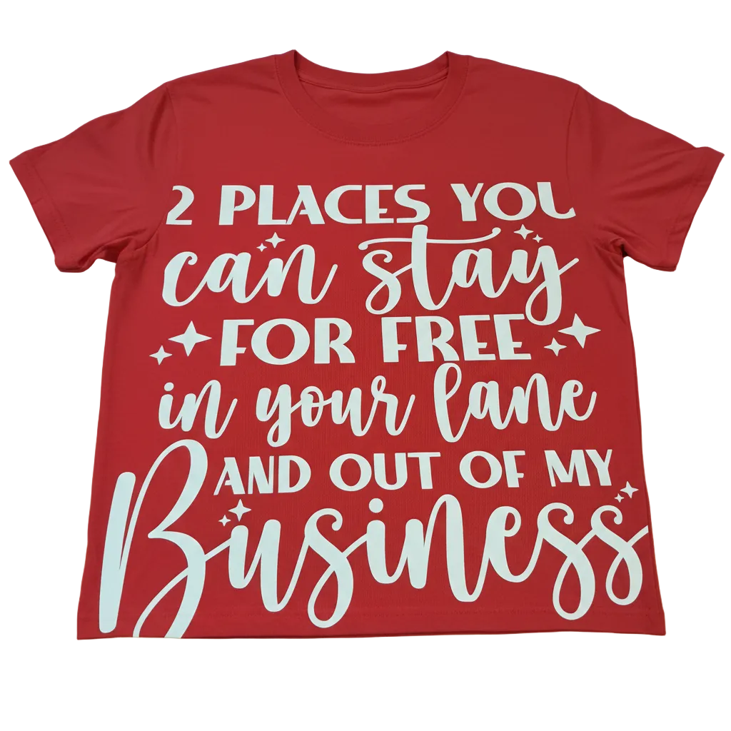 2 Places You Can Stay For Free - XL T-Shirt