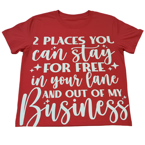 2 Places You Can Stay For Free - XL T-Shirt