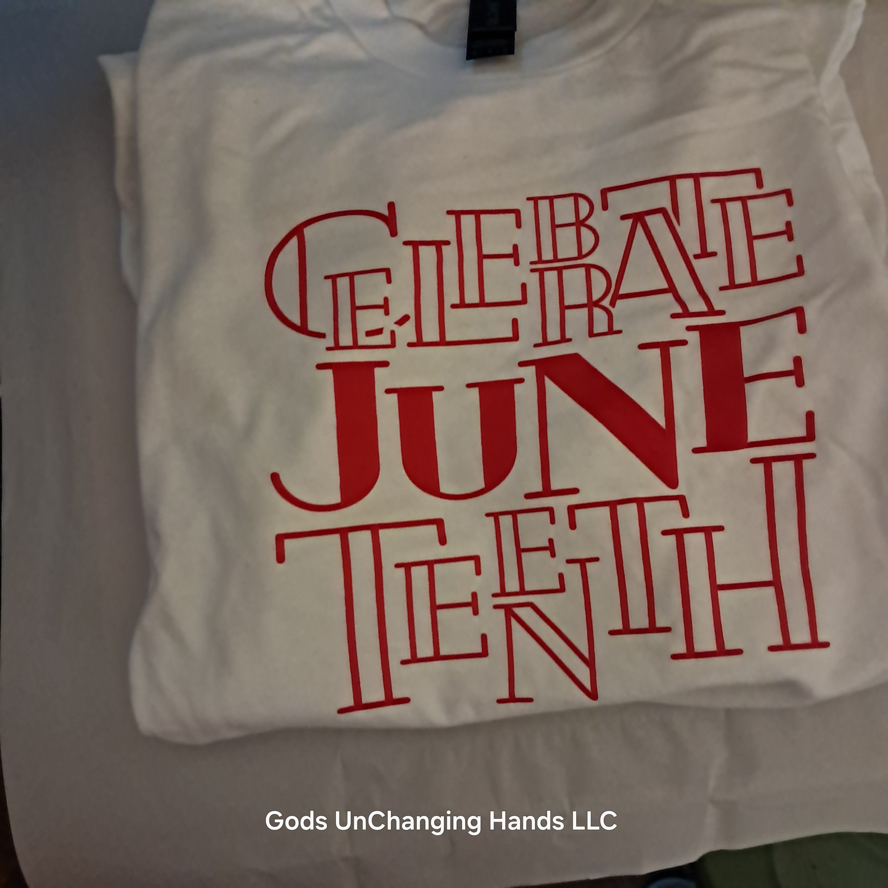 Celebrate Juneteenth Large Tote Bag
