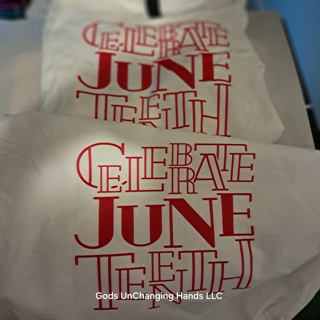 Celebrate Juneteenth Shirt & Tote Set