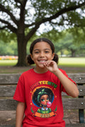 Juneteenth 1865 Bubble Gum Girl Tee
