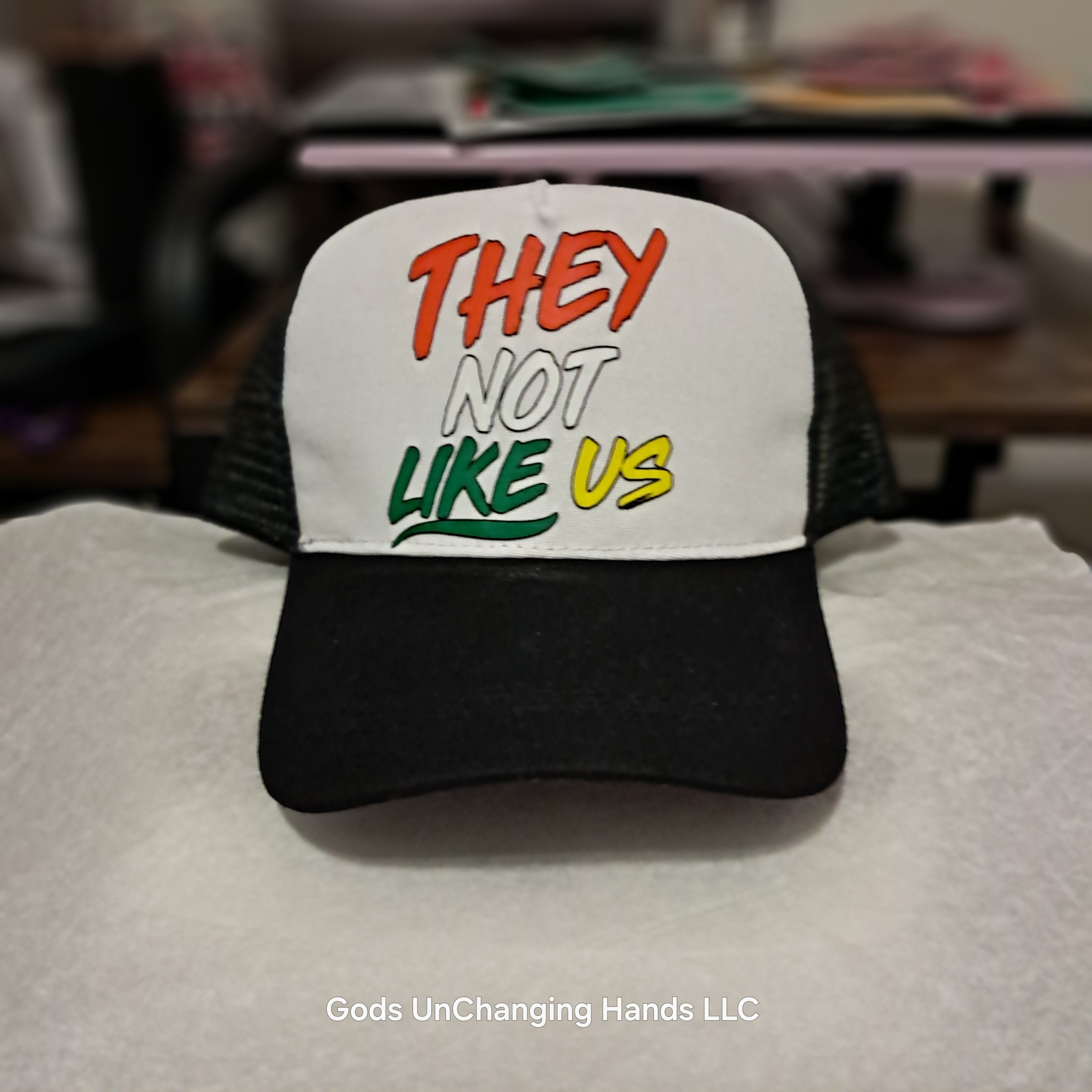 They Not Like Us Dad Hat – White