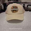 Juneteenth Sunflower Trucker Hat