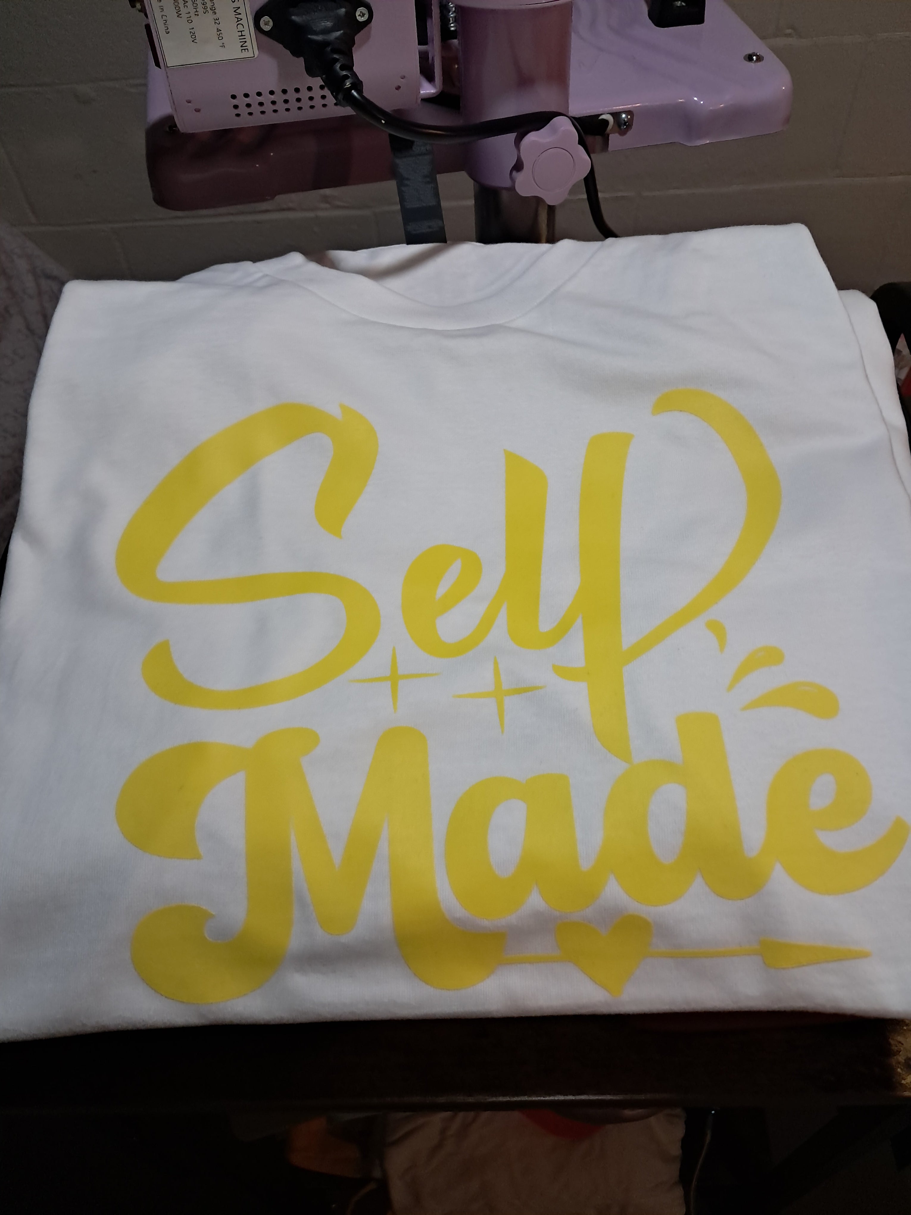 Self Made – Screen Print Transfer (Single Color)
