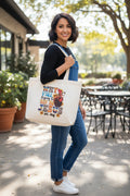 Why Y'all Trying to Test the Jesus in Me – Zipper Tote & Wristlet Set