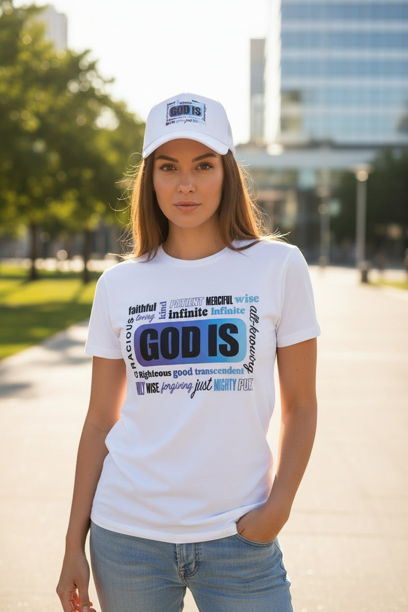 God Is – T-Shirt & Hat Set