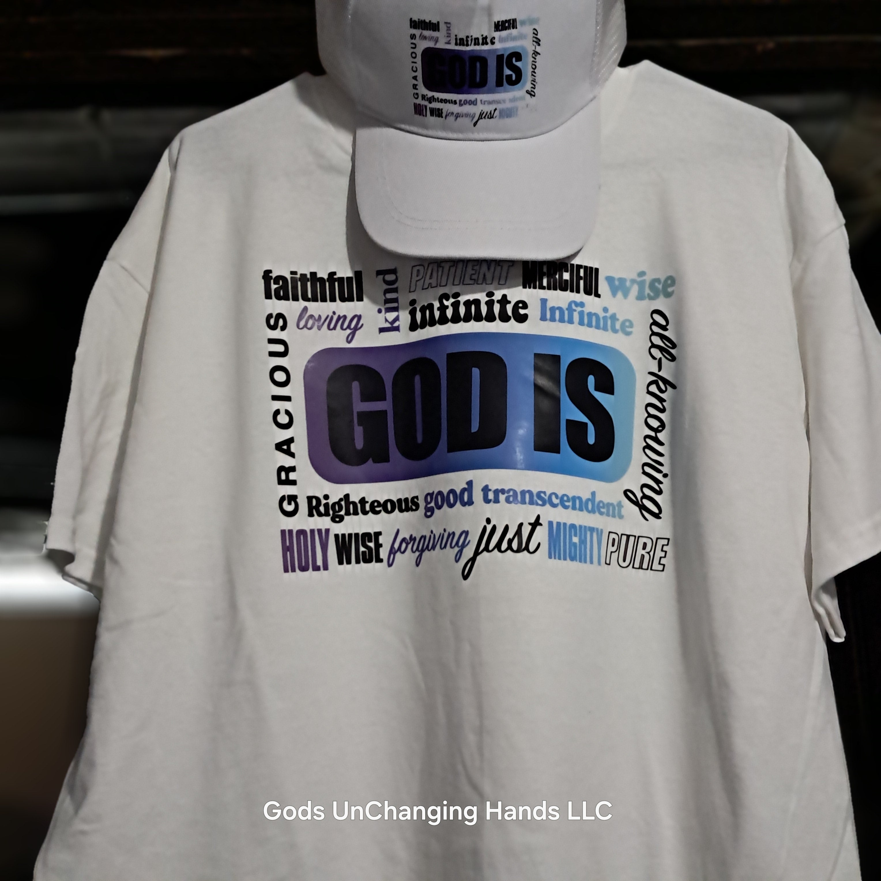 God Is – T-Shirt & Hat Set