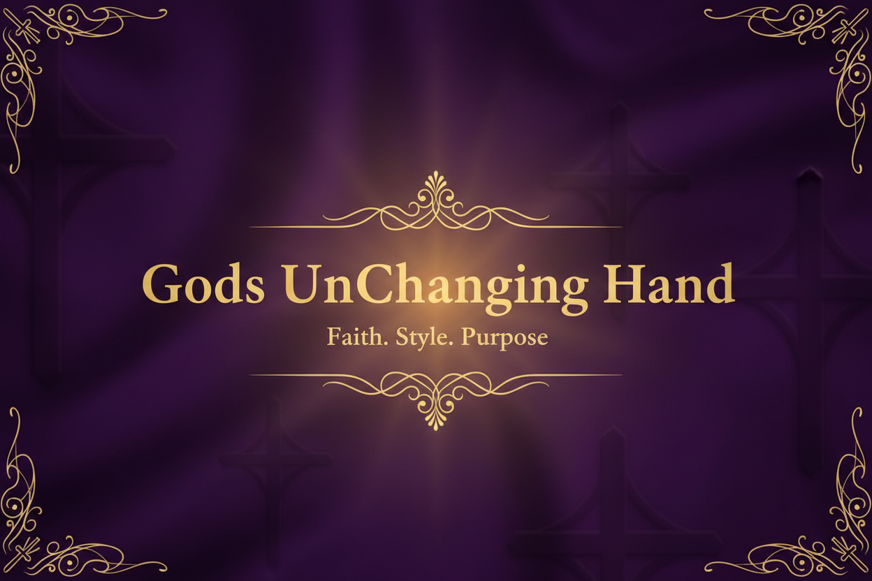 Gods UnChanging Hand - Banner 2