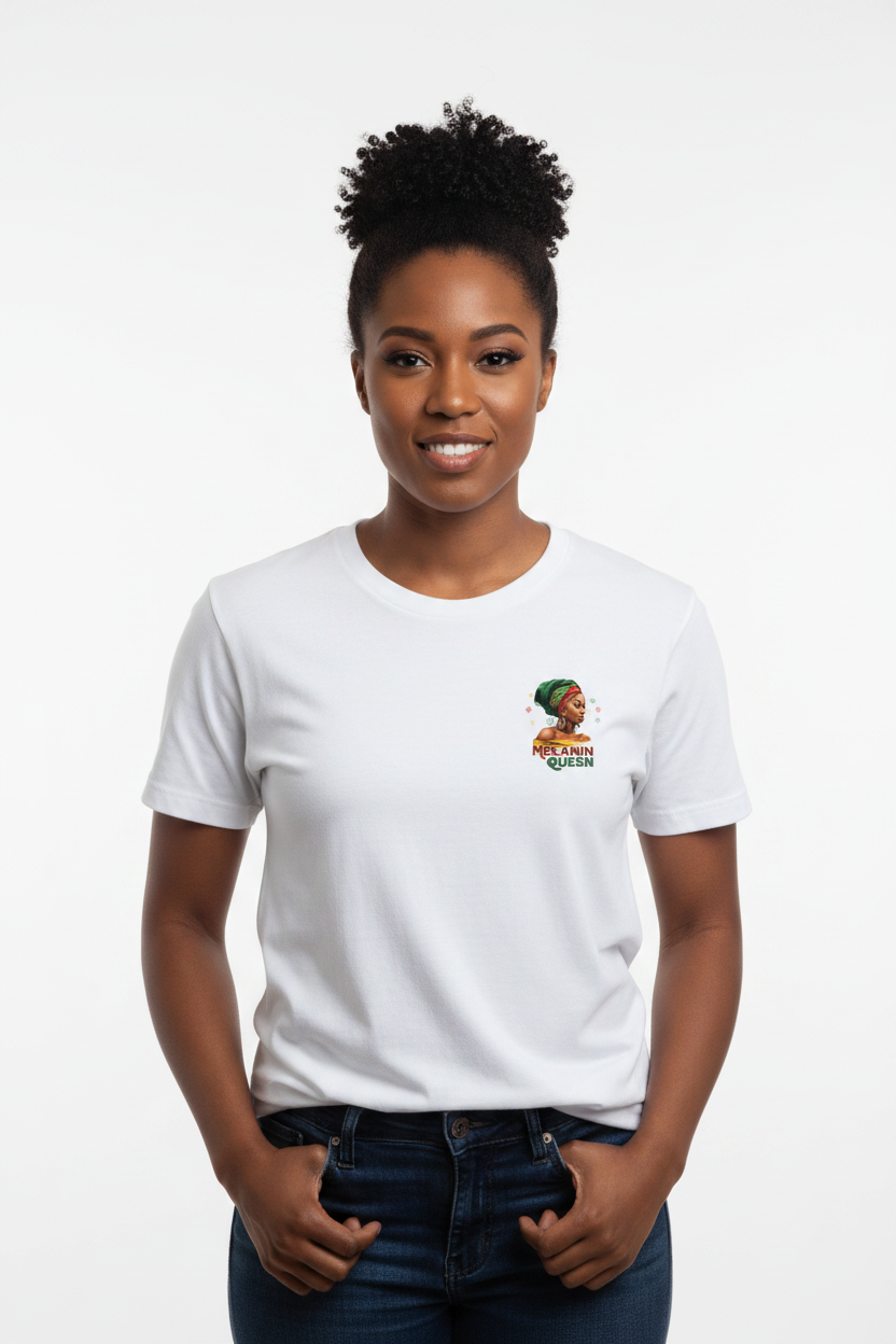 Melanin Queen T-Shirt Front