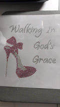 Walking In God's Grace – Rhinestone Transfer