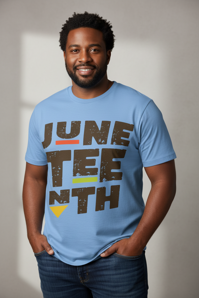 Juneteenth Bold Block T-Shirt